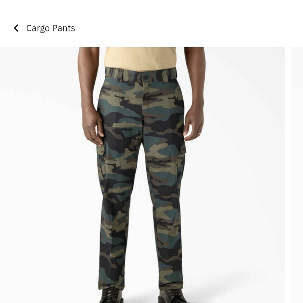 Men's Dickies Camouflage Cargo Flex Pants